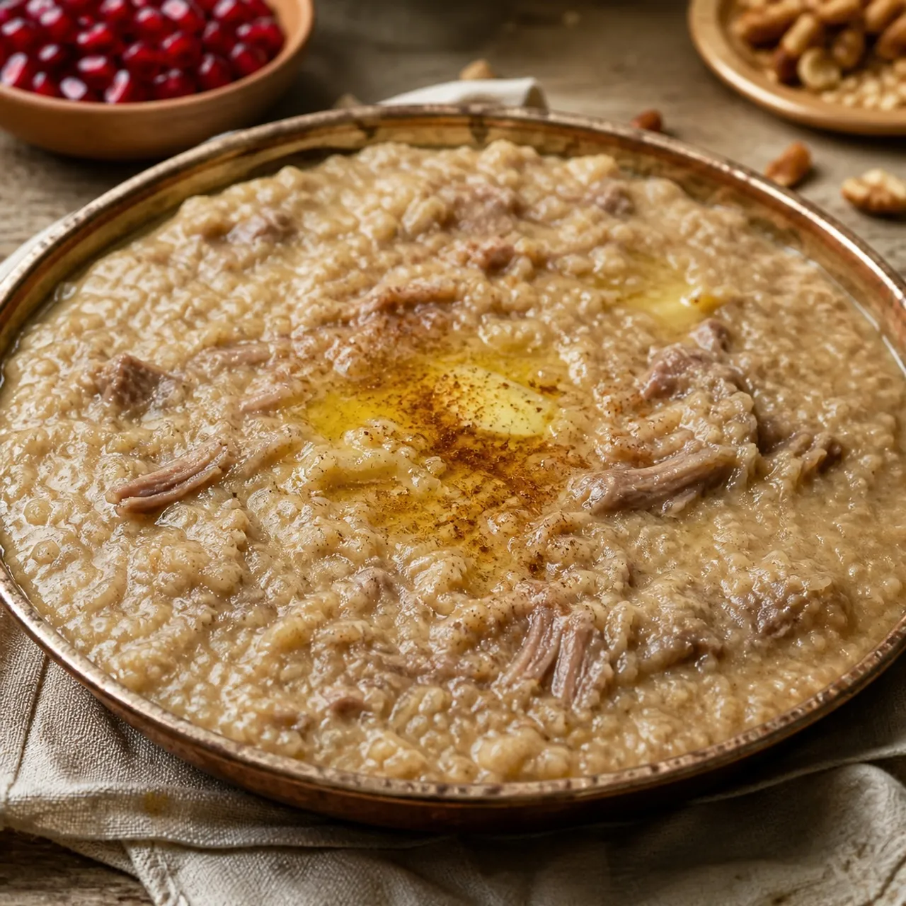 Hareeseh (Meat) — Middle Eastern recipe