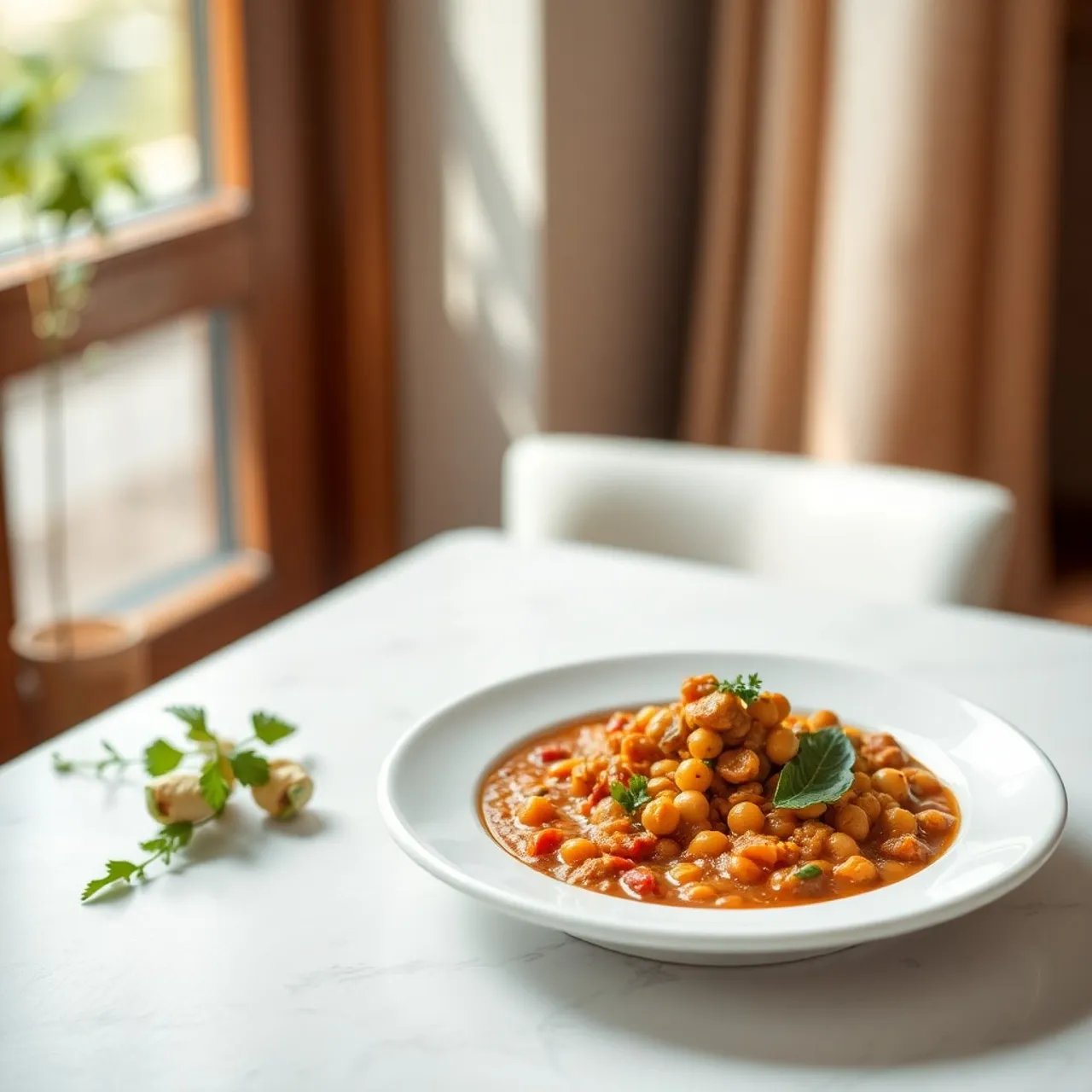 Harira (Moroccan Lentil and Chickpea Soup) — Middle Eastern recipe