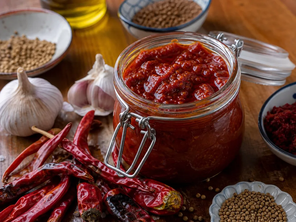 Harissa — plated and served