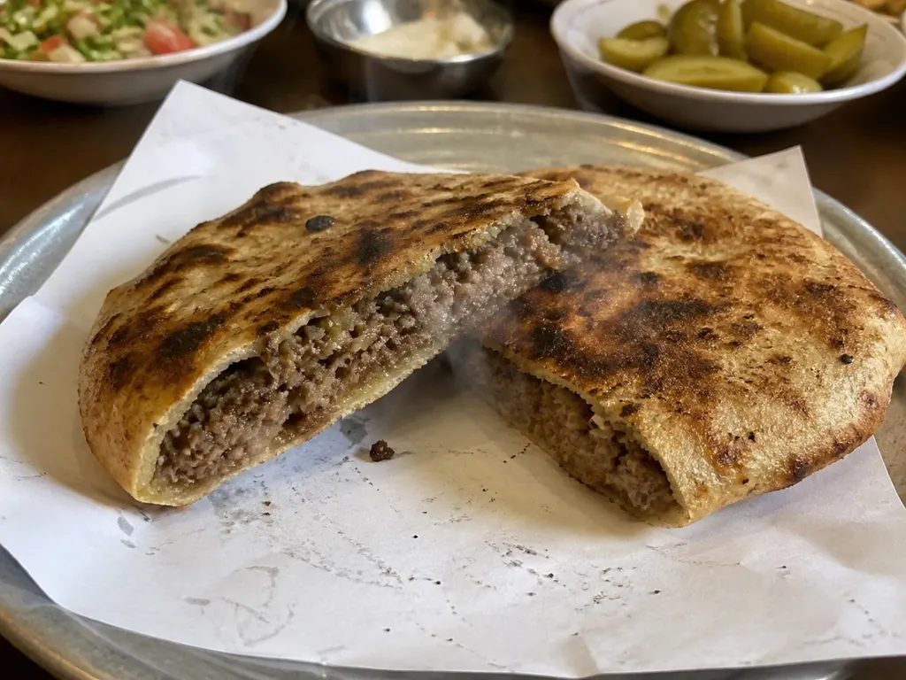 Hawawshi — plated and served