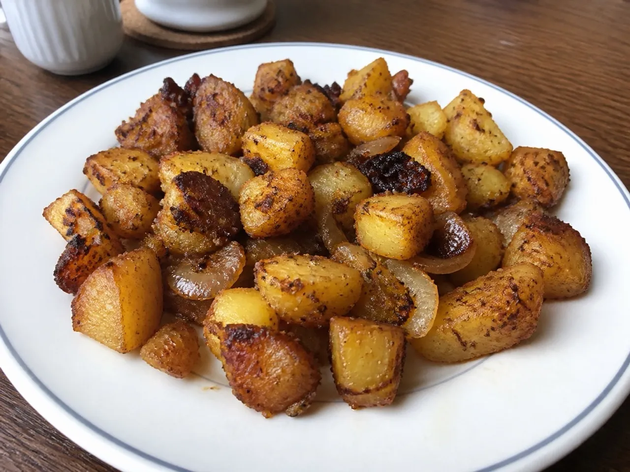 Home Fried Potatoes — served