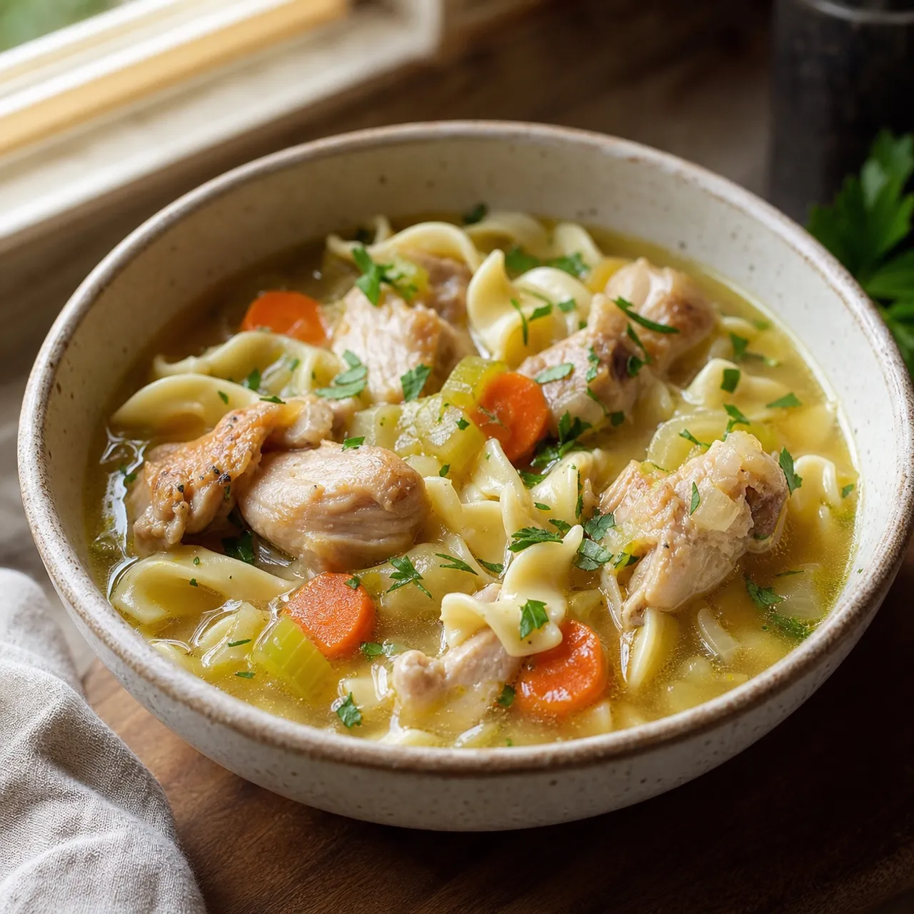 Homemade Chicken Noodle Soup — Chicken & Poultry recipe