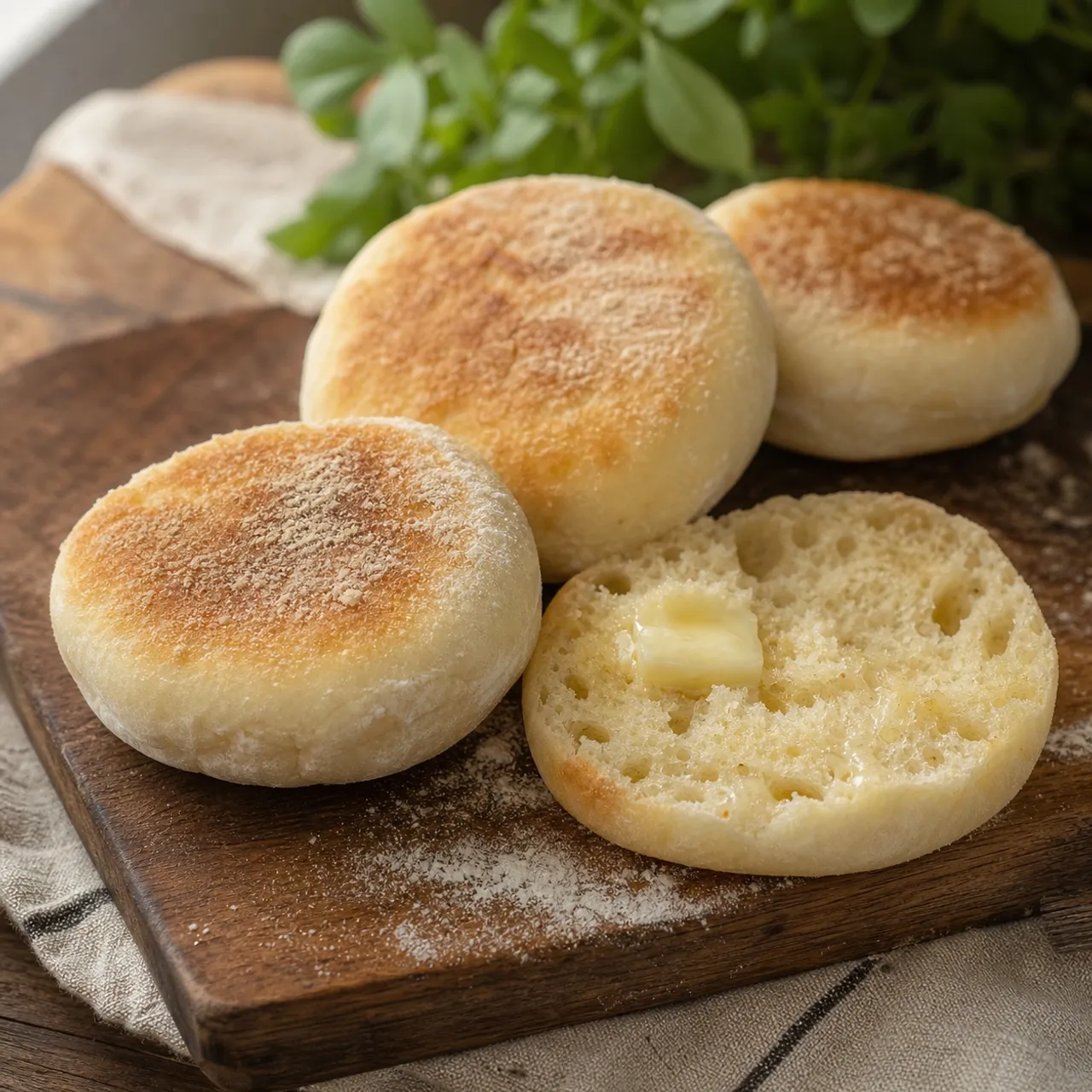 Homemade English Muffins — Breads recipe