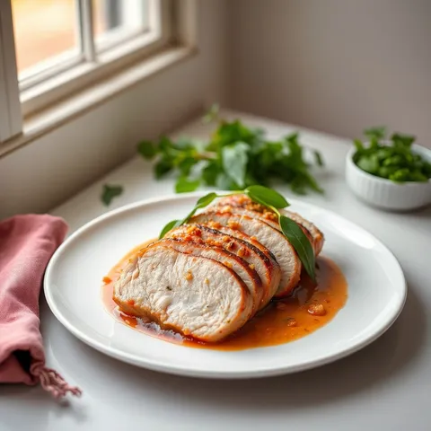 Honey Garlic Glazed Pork Tenderloin