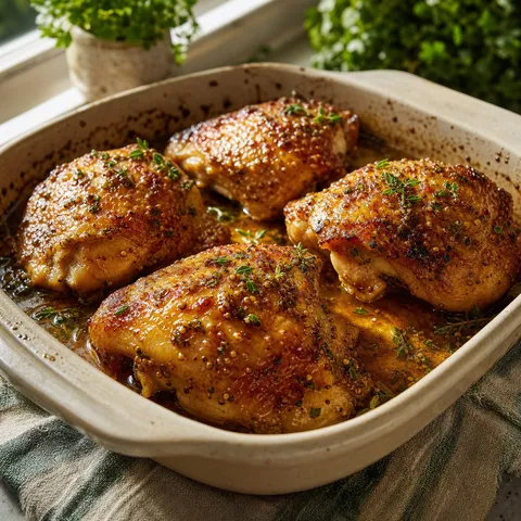 Honey Mustard Baked Chicken — Chicken & Poultry recipe
