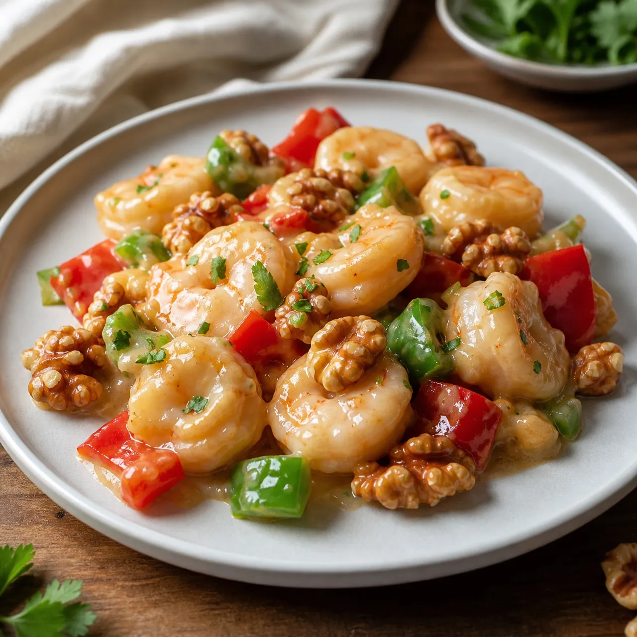 Honey Walnut Shrimp — Chinese recipe