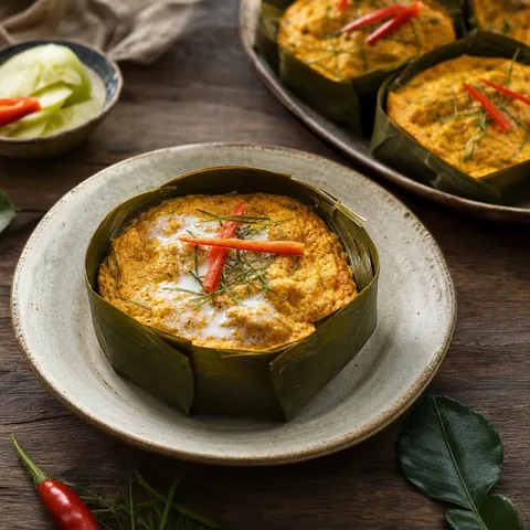 Hor Mok Pla — Thai recipe