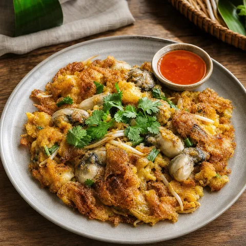 Hoy Tod — Thai recipe
