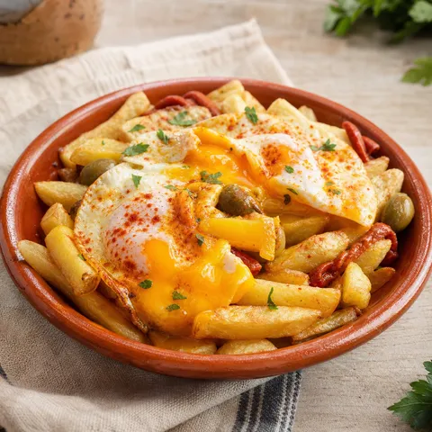 Huevos Rotos — Spanish recipe