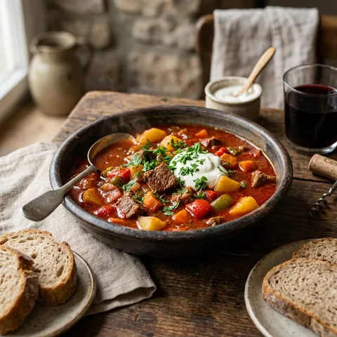 Hungarian Beef Goulash — Soups & Stews recipe