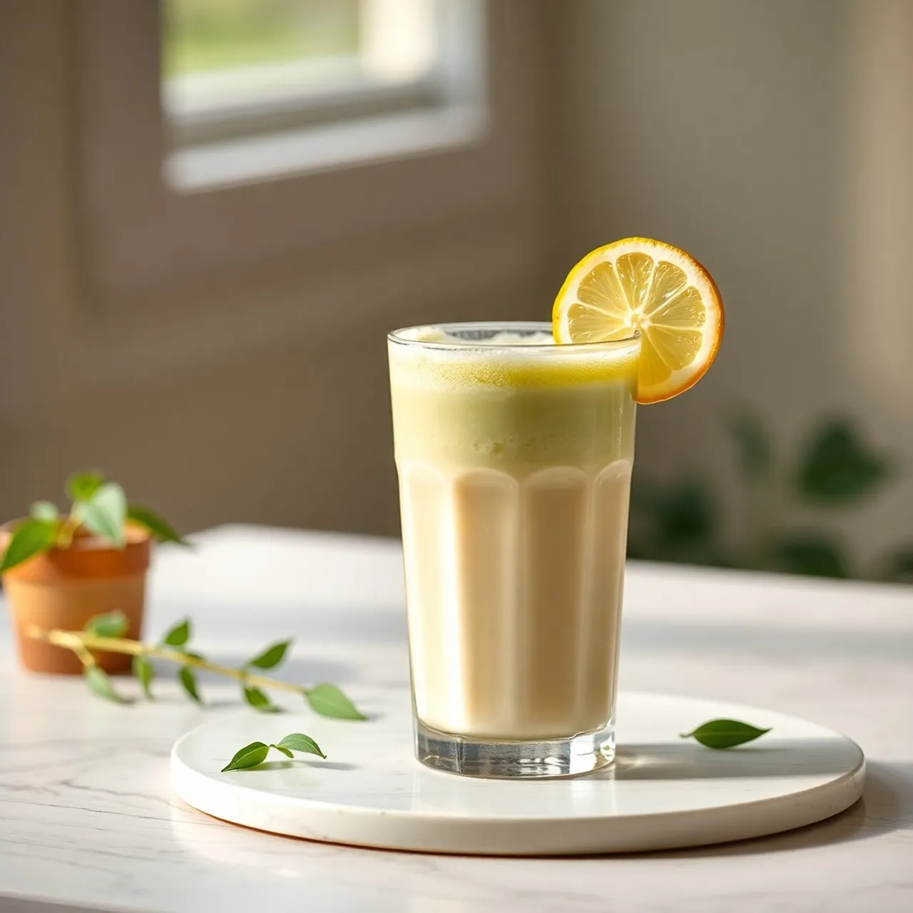 Iced Matcha Latte — Beverages recipe