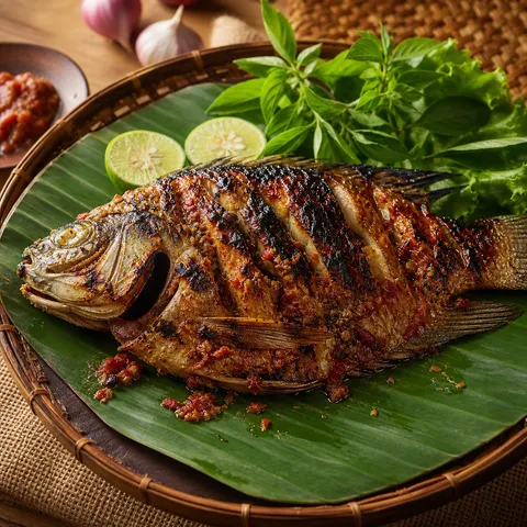 Ikan Bakar — Indonesian & Malaysian recipe