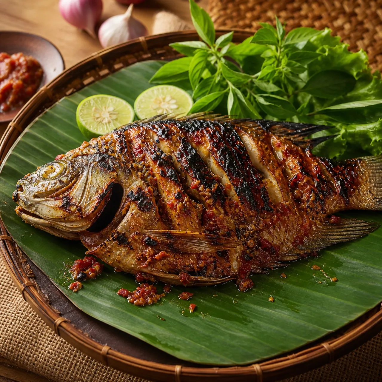 Ikan Bakar — Indonesian & Malaysian recipe