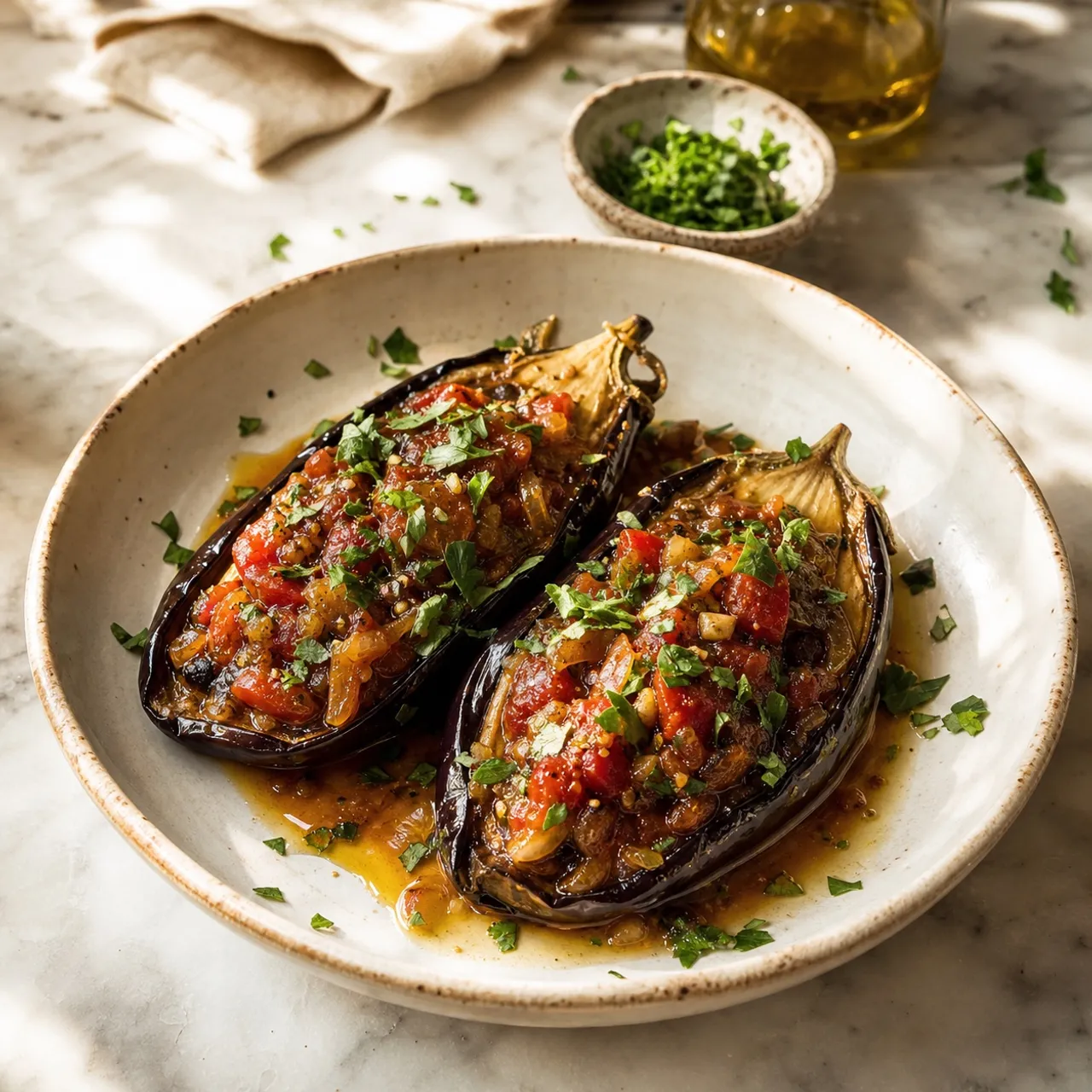 Imam Bayildi — Mediterranean recipe