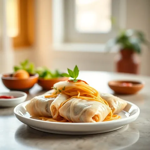 Instant Noodle Spring Rolls