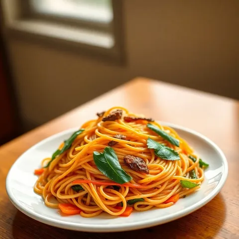 Instant Noodle Stir-Fry