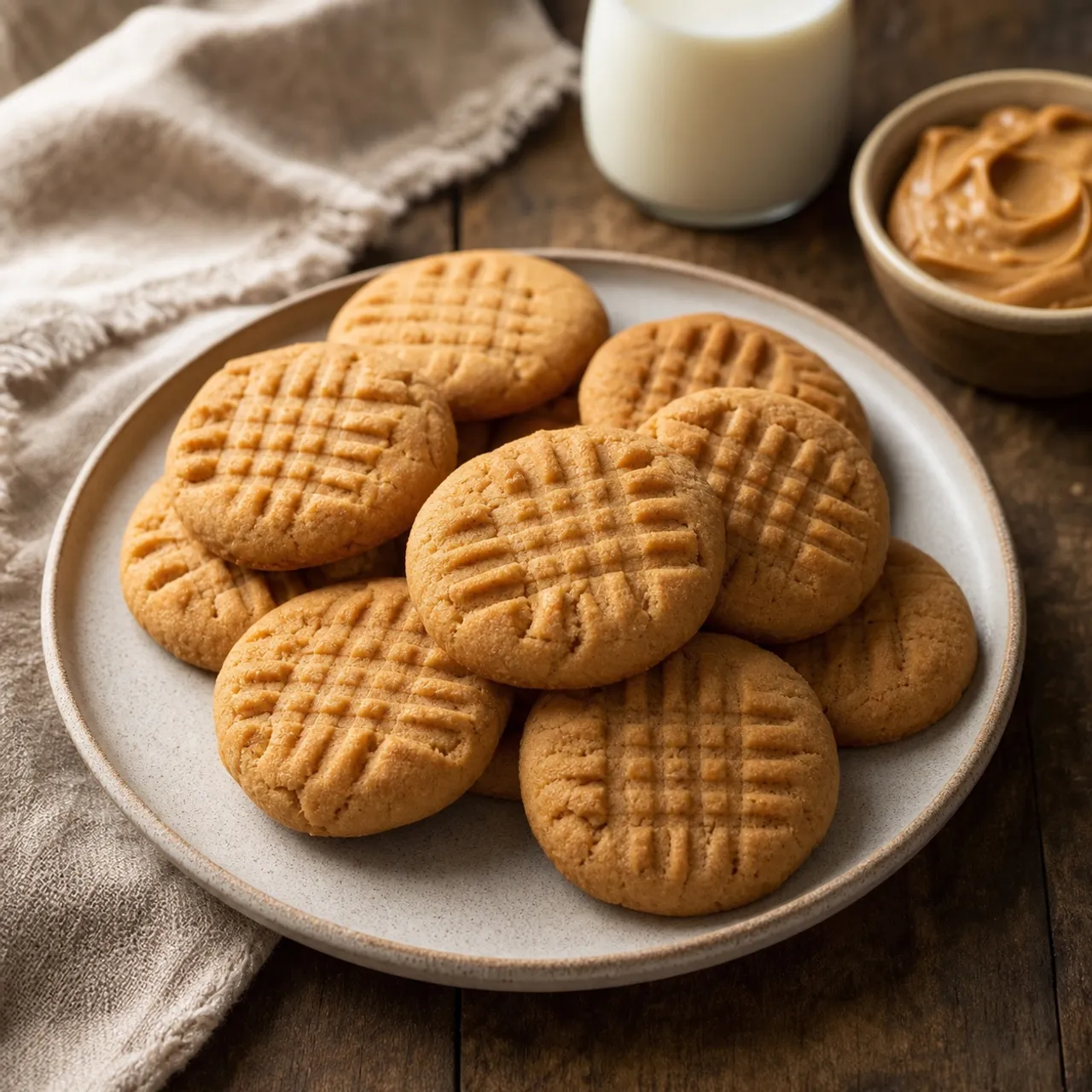 Irresistible Peanut Butter Cookies — Desserts recipe