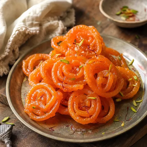 Jalebi — Indian recipe