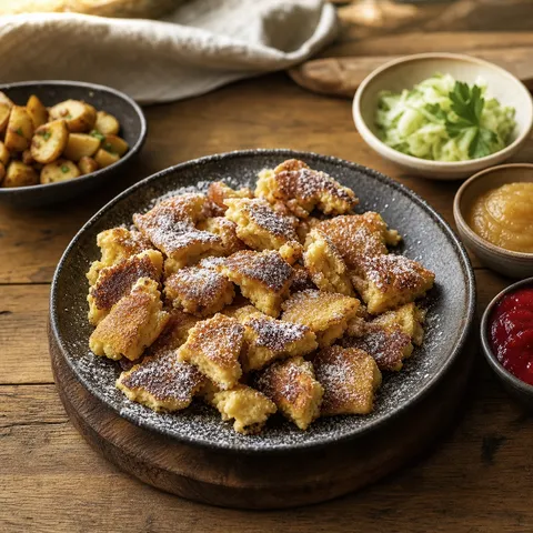 Kaiserschmarrn (Shredded Sugared Pancake) — German recipe