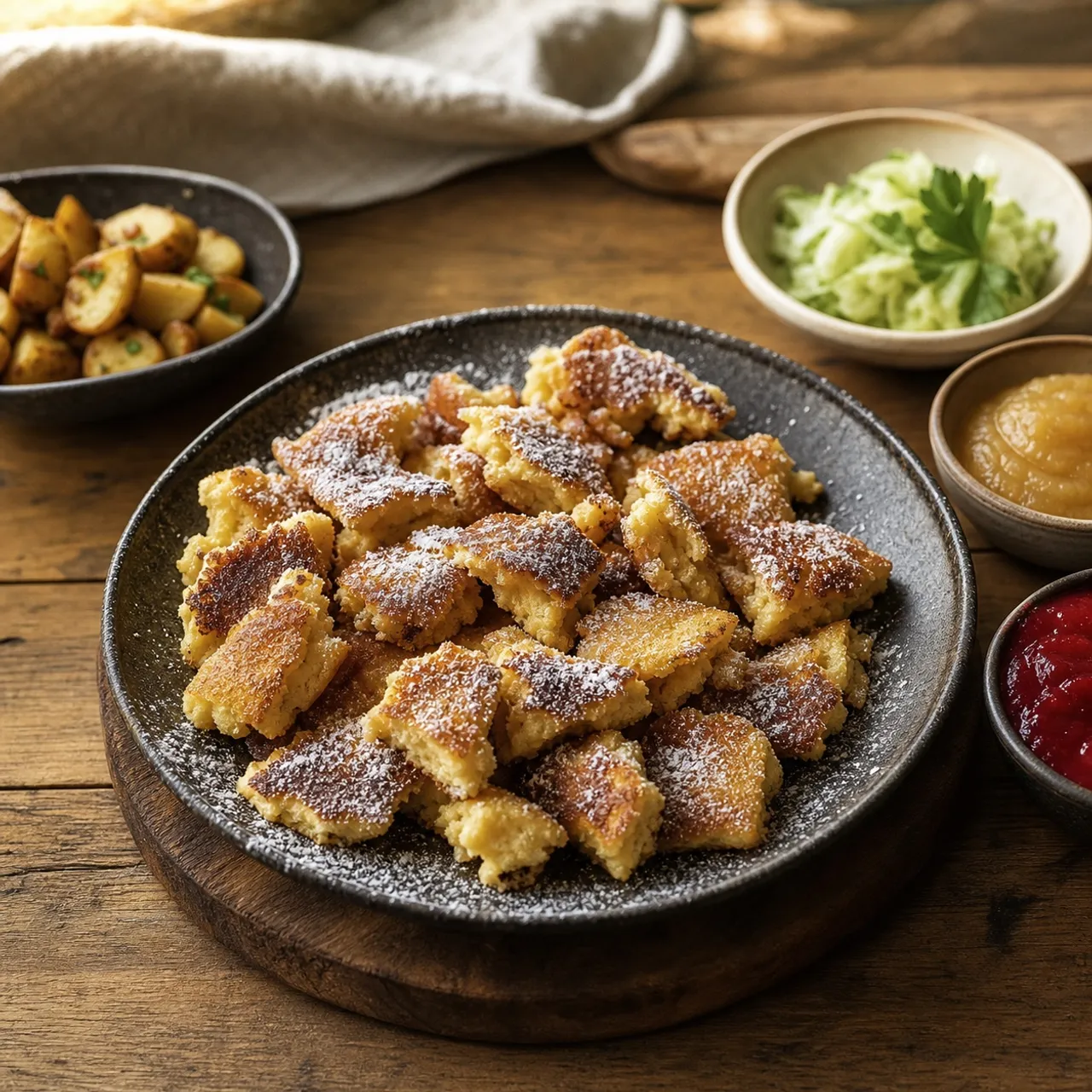 Kaiserschmarrn (Shredded Sugared Pancake) — German recipe