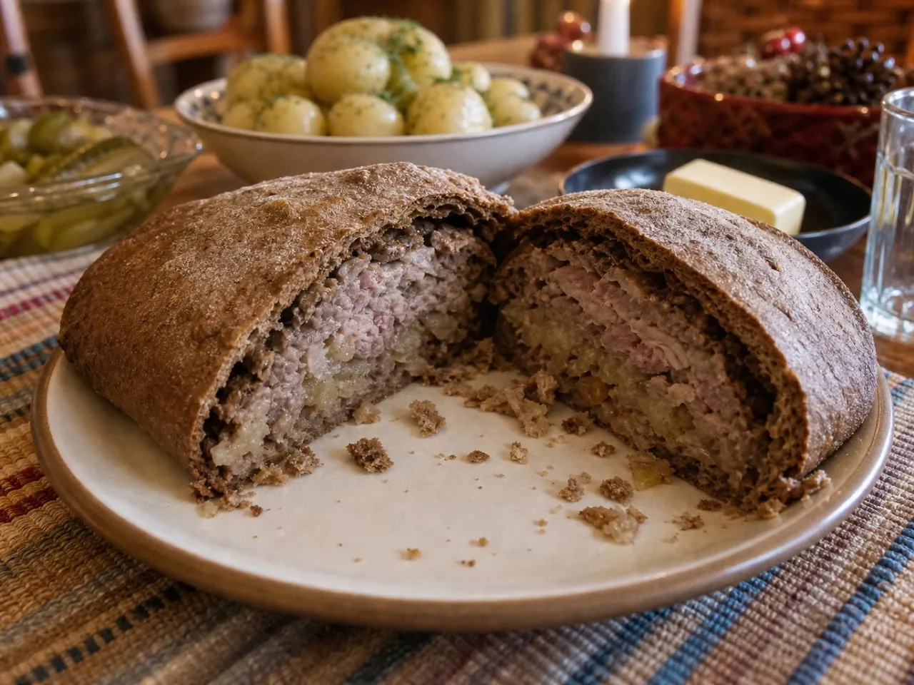 Kalakukko — served