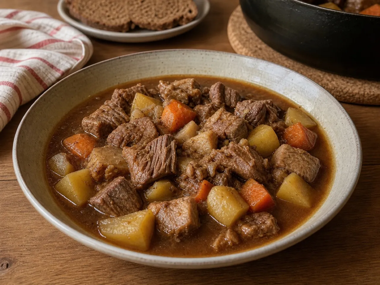 Karjalanpaisti — served