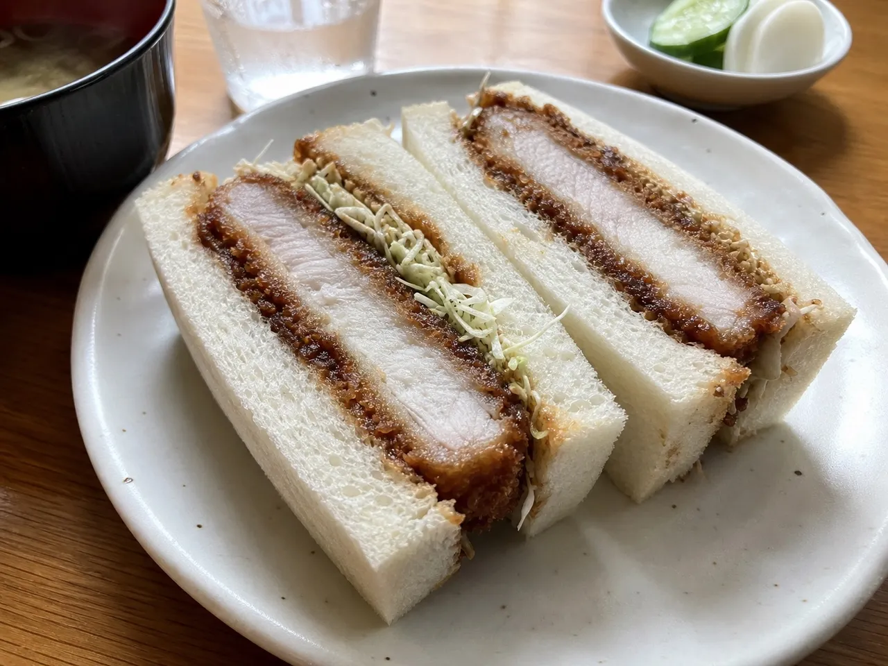 Katsu Sando — served