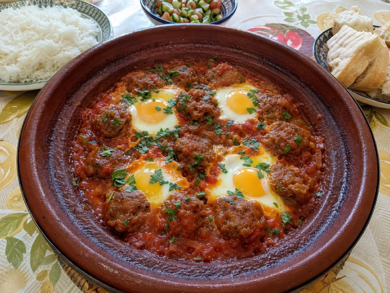 Kefta Mkaouara — served