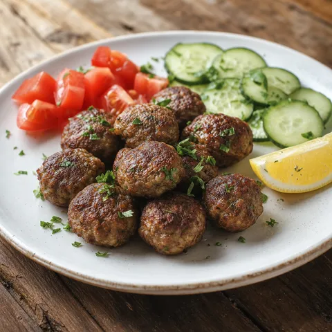 Keftedes (Greek Meatballs) — Greek recipe