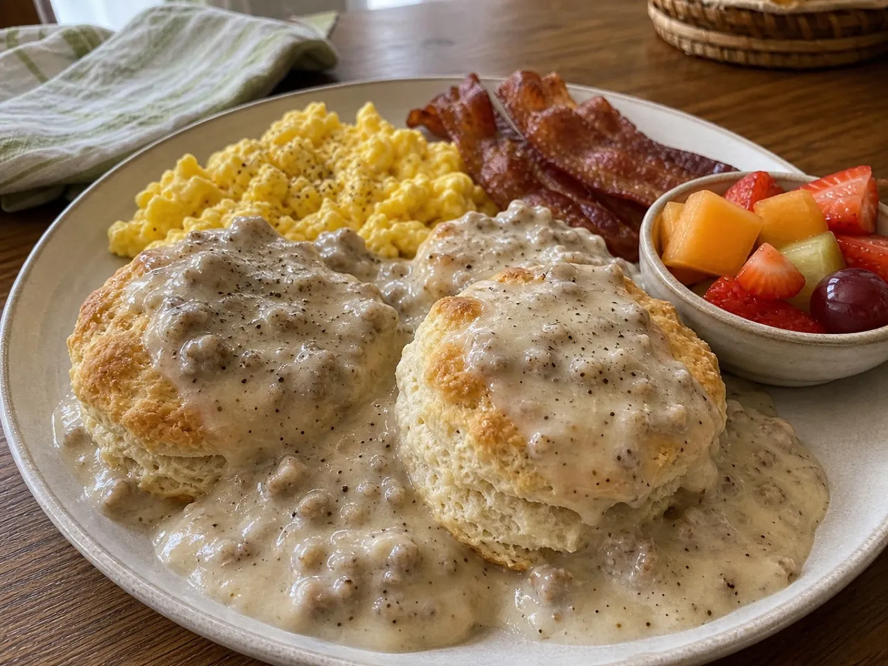 Kentucky Biscuits — served