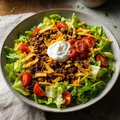 Keto Taco Salad — Keto recipe