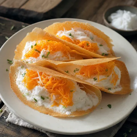 Khanom Buang — Thai recipe