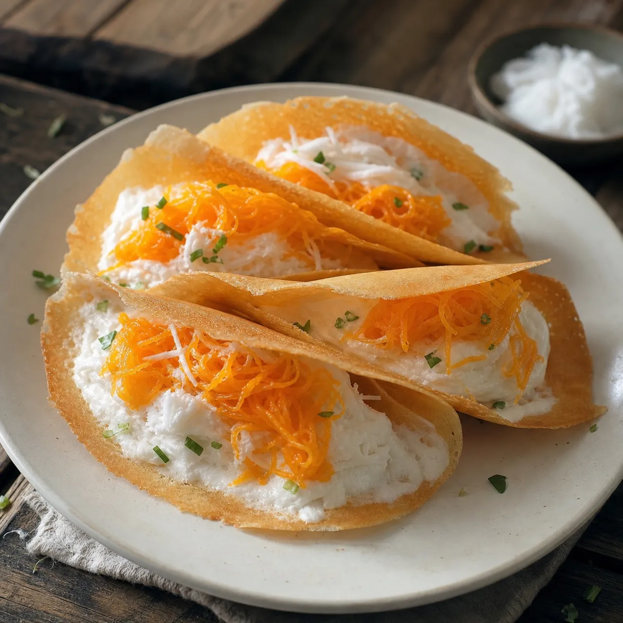 Khanom Buang — Thai recipe