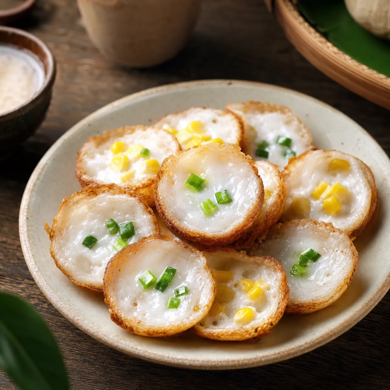 Khanom Krok — Thai recipe