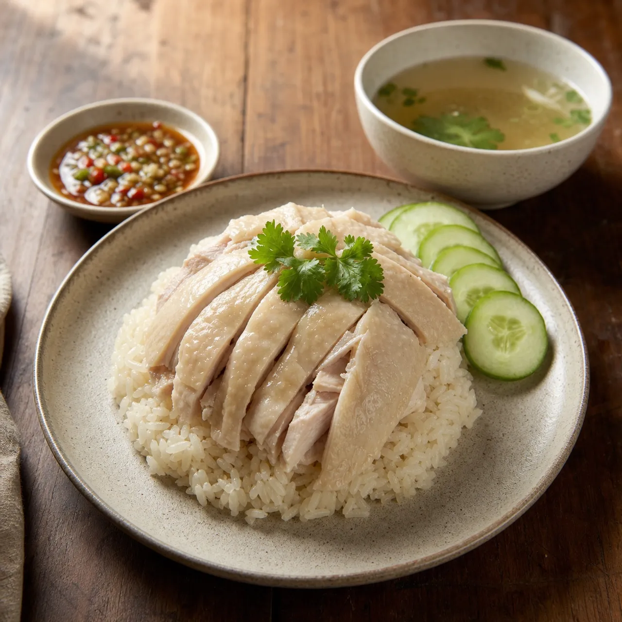 Khao Man Gai — Thai recipe