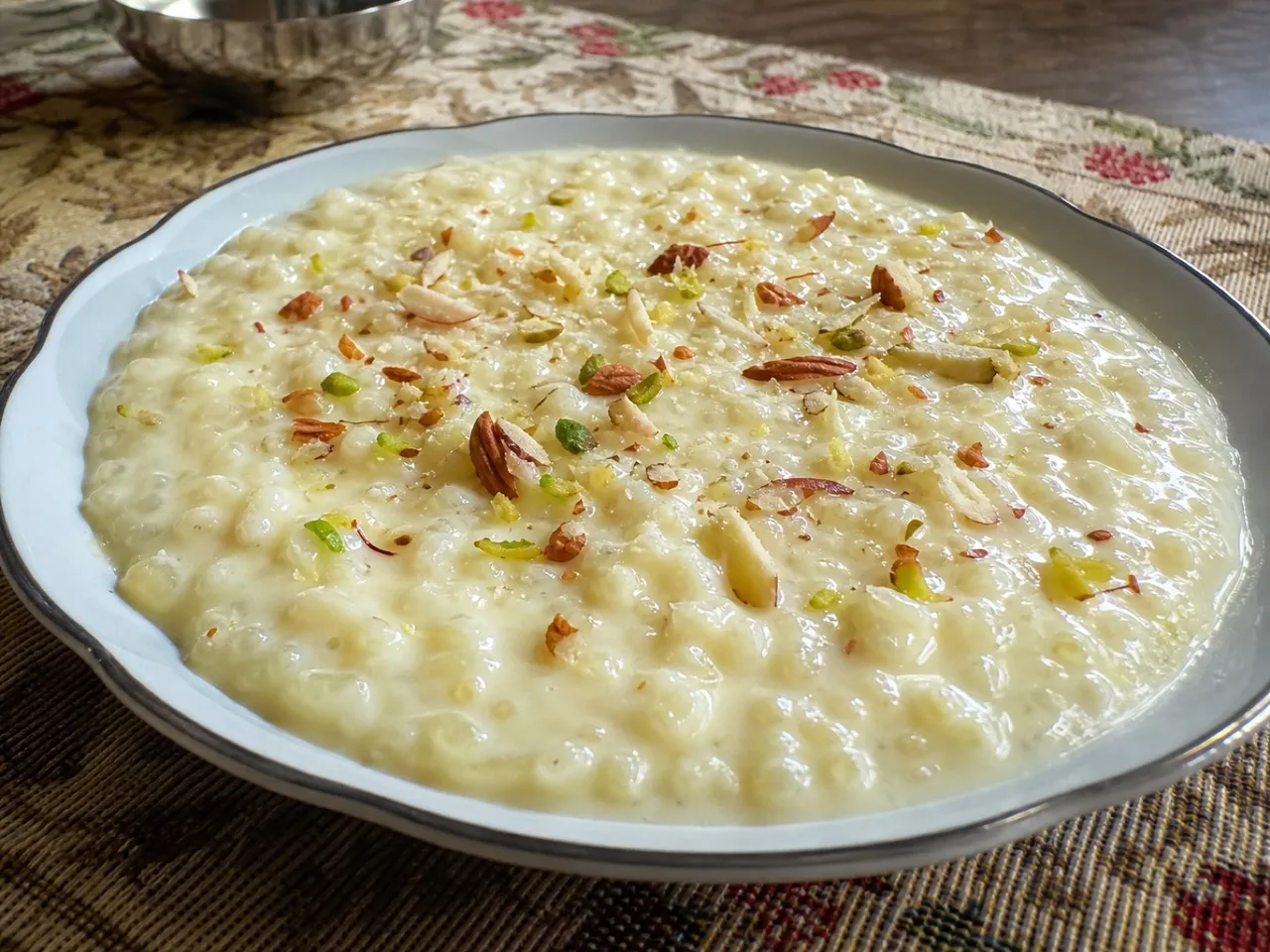 Kheer — served