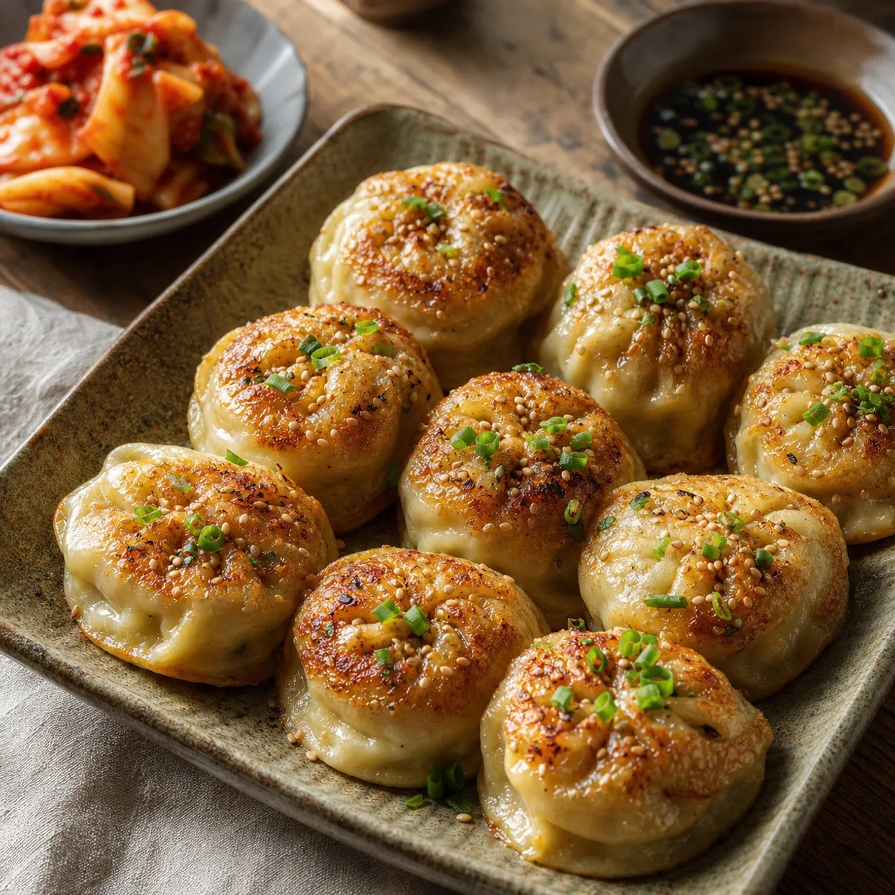 Kimchi Mandu — Korean recipe