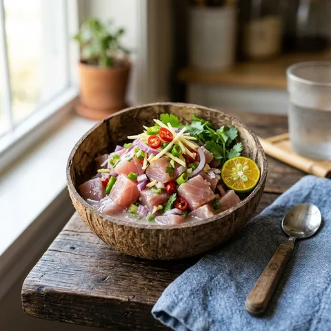Kinilaw na Isda — Filipino recipe