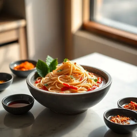 Kongguksu (Cold Soy Milk Noodle Soup)