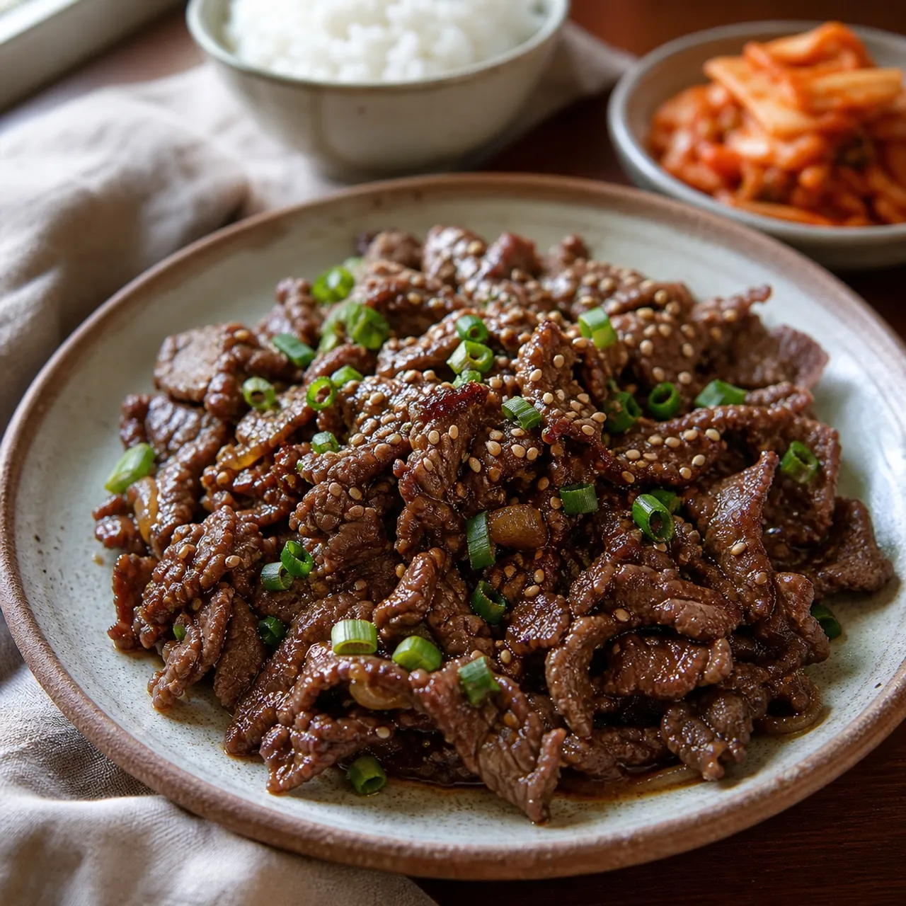 Korean Beef Bulgogi — Meat & Pork recipe