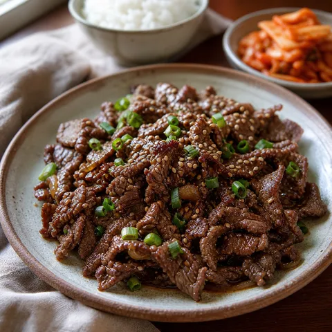 Korean Beef Bulgogi — Meat & Pork recipe