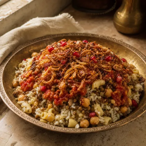 Koshari — Middle Eastern recipe