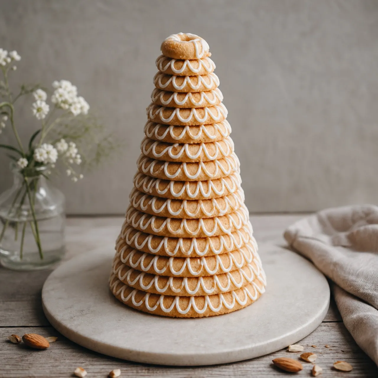 Kransekake — Nordic recipe
