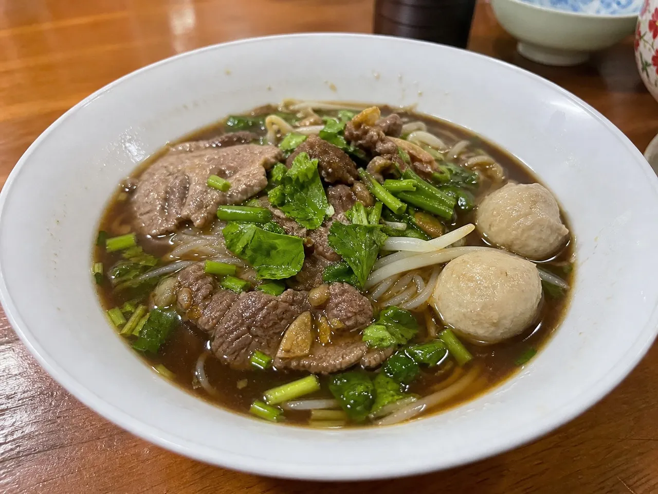 Kuay Teow Reua — served