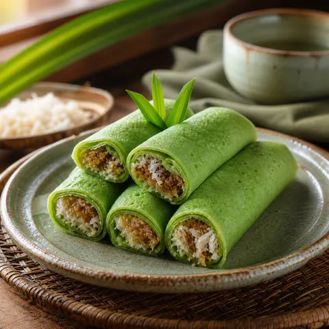Kuih Ketayap — Indonesian & Malaysian recipe