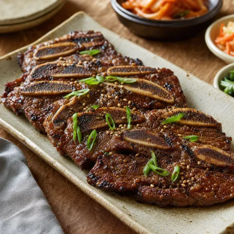LA Galbi (Grilled Marinated Short Ribs) — Korean recipe