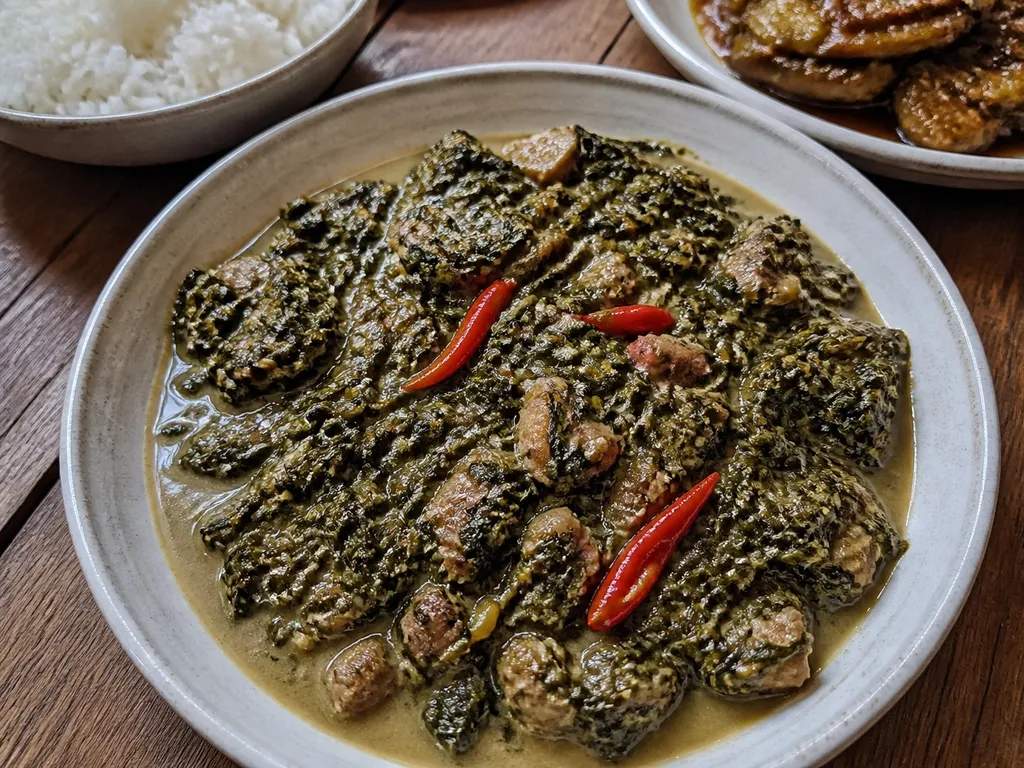 Laing — plated and served