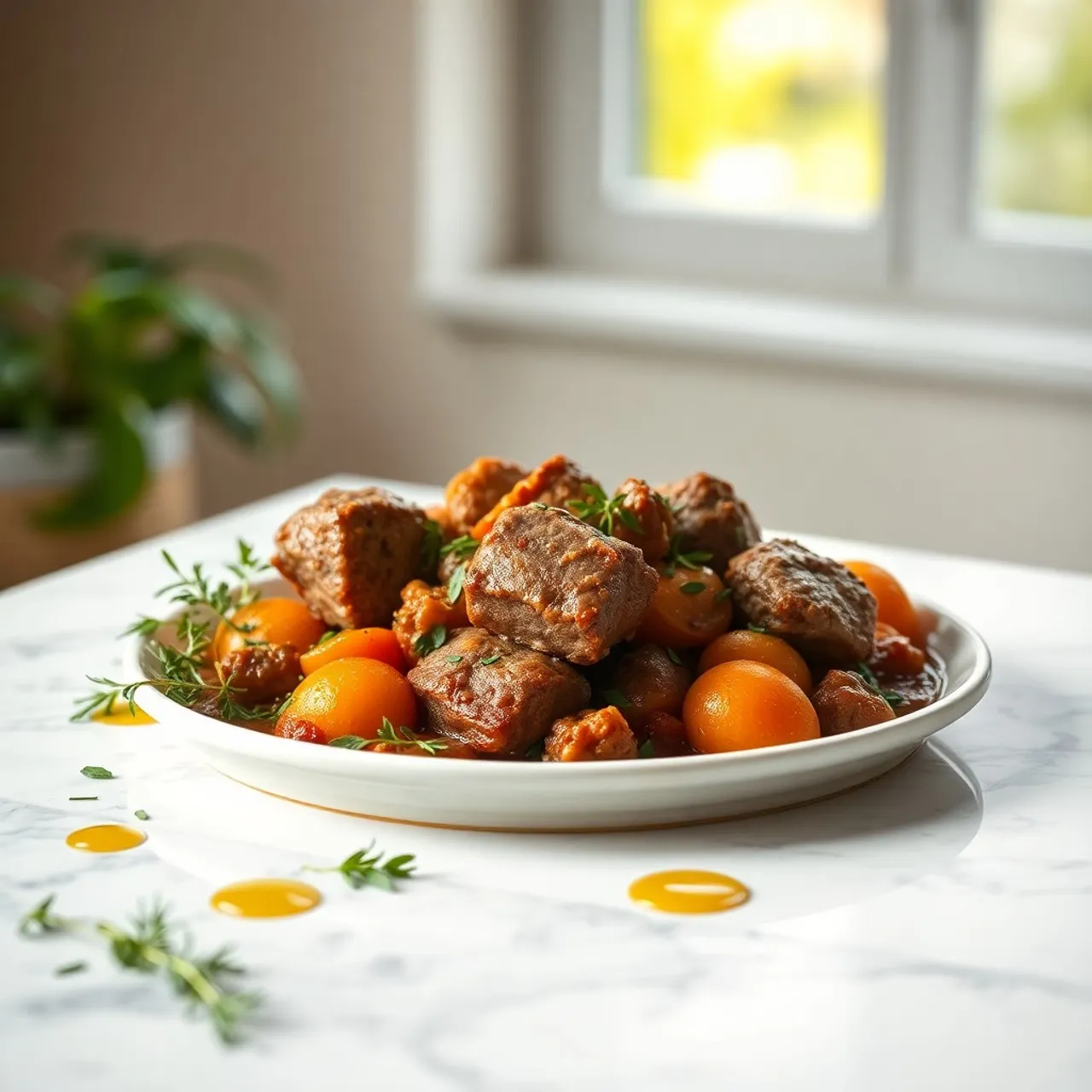 Lamb Tagine with Apricots — Mediterranean recipe