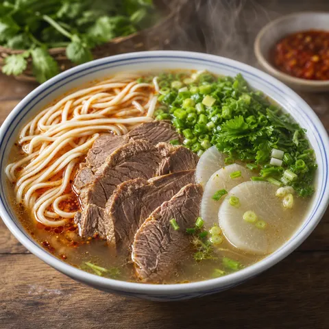 Lanzhou Beef Noodle Soup — Chinese recipe