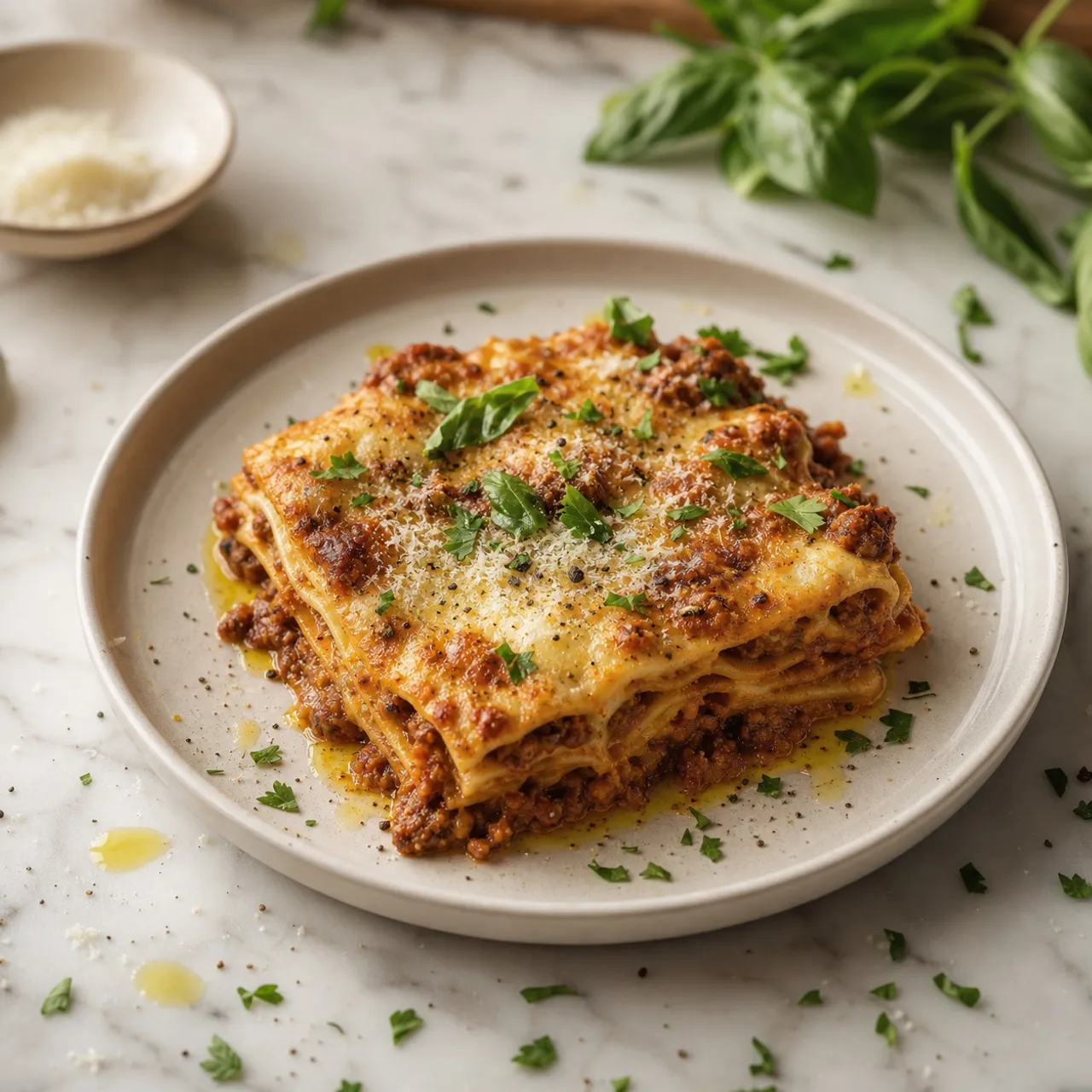 Lasagna Bolognese — Mediterranean recipe